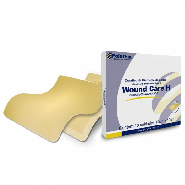 CURATIVO DE HIDROCOLOIDE EST. EXTRA FINO 15 X 20 CM -WOUND CARE H - FP0135 CX C/10 UN