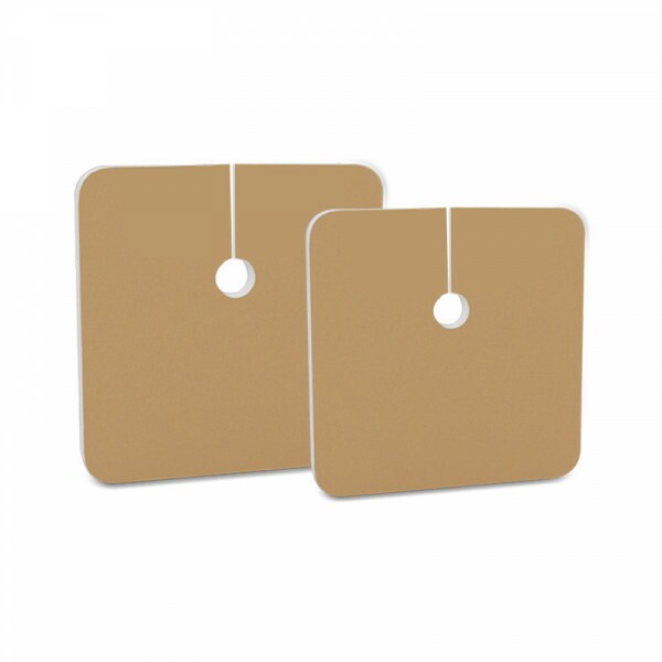 CAIXA C/ 10 UNIDADES DE CURATIVO DE ESPUMA 6 CM X 8 CM P/TRAQUEOSTOMIA E DRENO