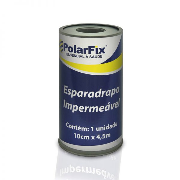 ESPARADRAPO IMPERMEÁVEL C/ CAPA 10 CM X 4,5 M - POLAR FIX