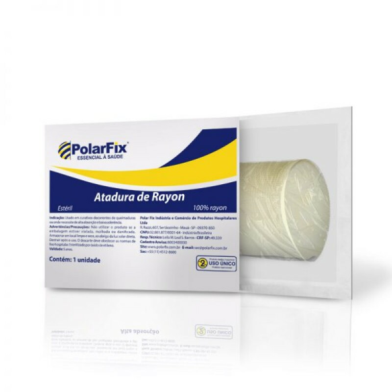 ATADURA DE RAYON 7,5 CM X 1,0 M ESTÉRIL-F06439-POLAR FIX