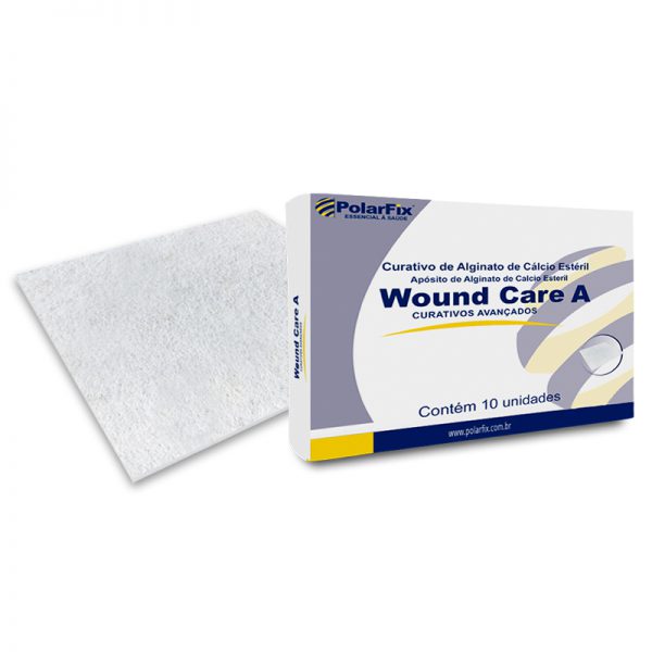 CURATIVO DE ALGINATO DE CÁLCIO ESTÉRIL WOUND CARE A 2 CM X 30 CM  CX C/5 UN