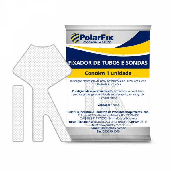 FIXADOR DE TUBOS E SONDAS NASAIS  ADULTO TAMANHO G (F08716) PCT C/10 UN