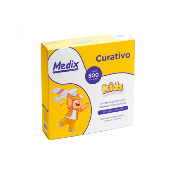 CURATIVO REDONDO KIDS CX C/500 UN -  MEDIX