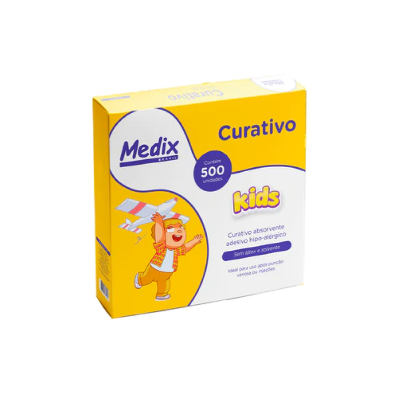 CURATIVO REDONDO KIDS CX C/500 UN -  MEDIX